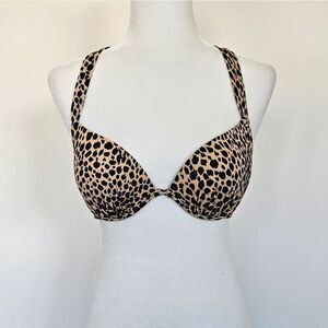 Victoria's Secret Leopard Print Bikini Top